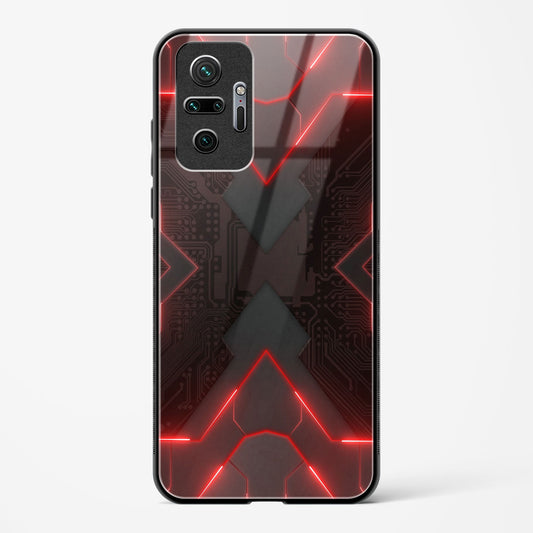 Red Horizon - Redmi Note 10 Pro Max Glass Gripper Case