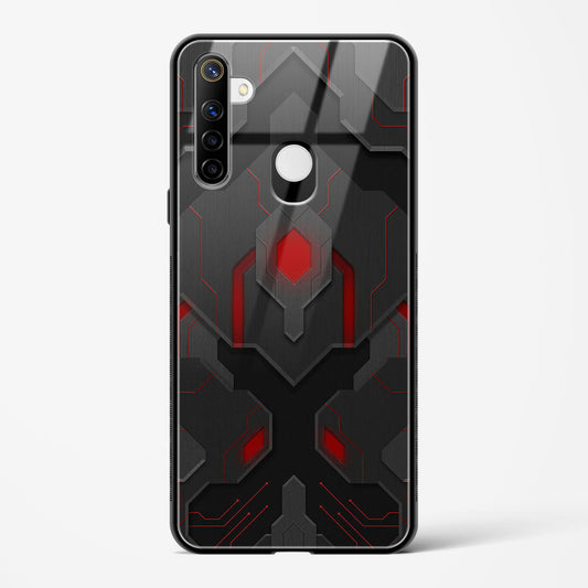 Obsidian Inferno - Realme Narzo 10 Glass Gripper Case