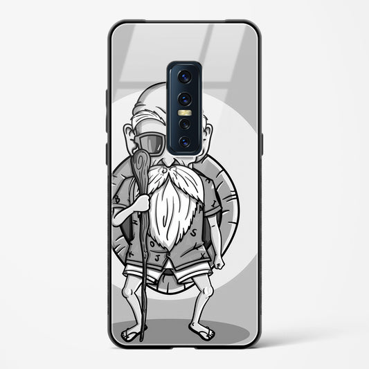 Turtle Hermit - Vivo V17 Pro Glass Gripper Case