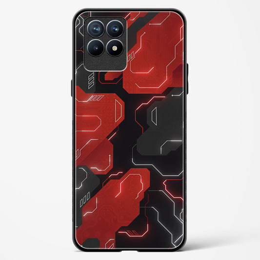 Gaming Rouge - Realme 8i Glass Gripper Case