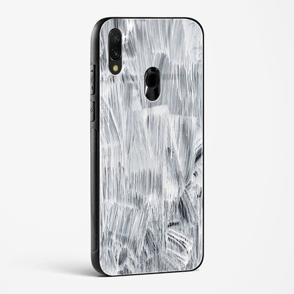 white paint Redmi Note 7 Pro Glass Case