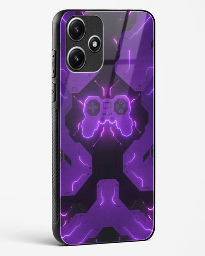 Violet Vortex - Redmi 12 5G Glass Gripper Case