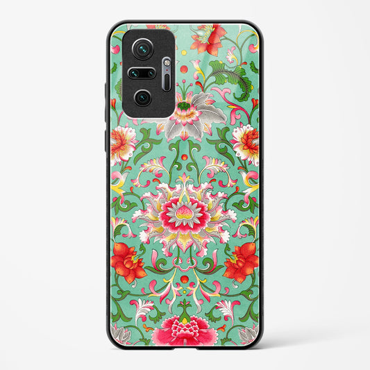 Vintage Green  - Redmi Note 10 Pro Max Glass Gripper Case