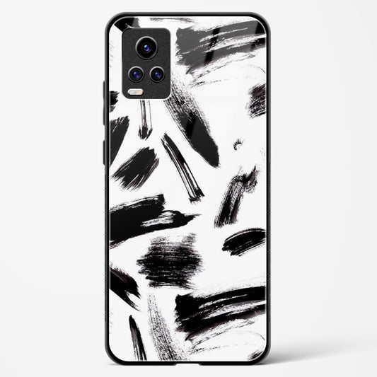 Ink Marks - Vivo V21e Glass Gripper Case