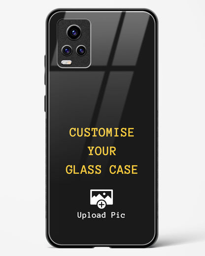 Customizable - Vivo V21e Glass Gripper Case