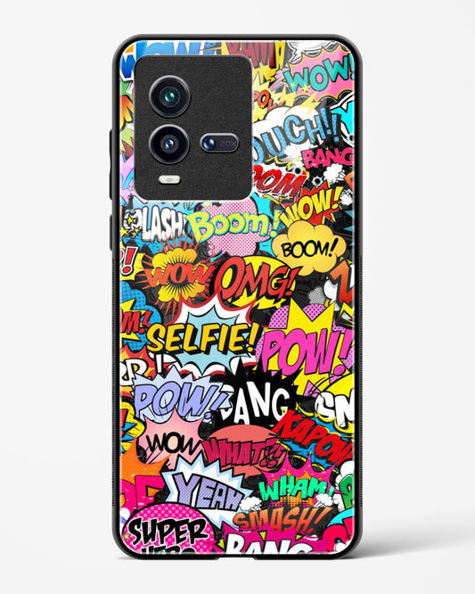 Comic Madness - Vivo iQOO9T 5G Glass Gripper Case