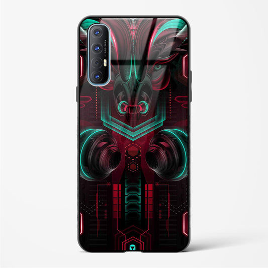 cyber bull - Oppo Reno 3 Pro Glass Gripper Case