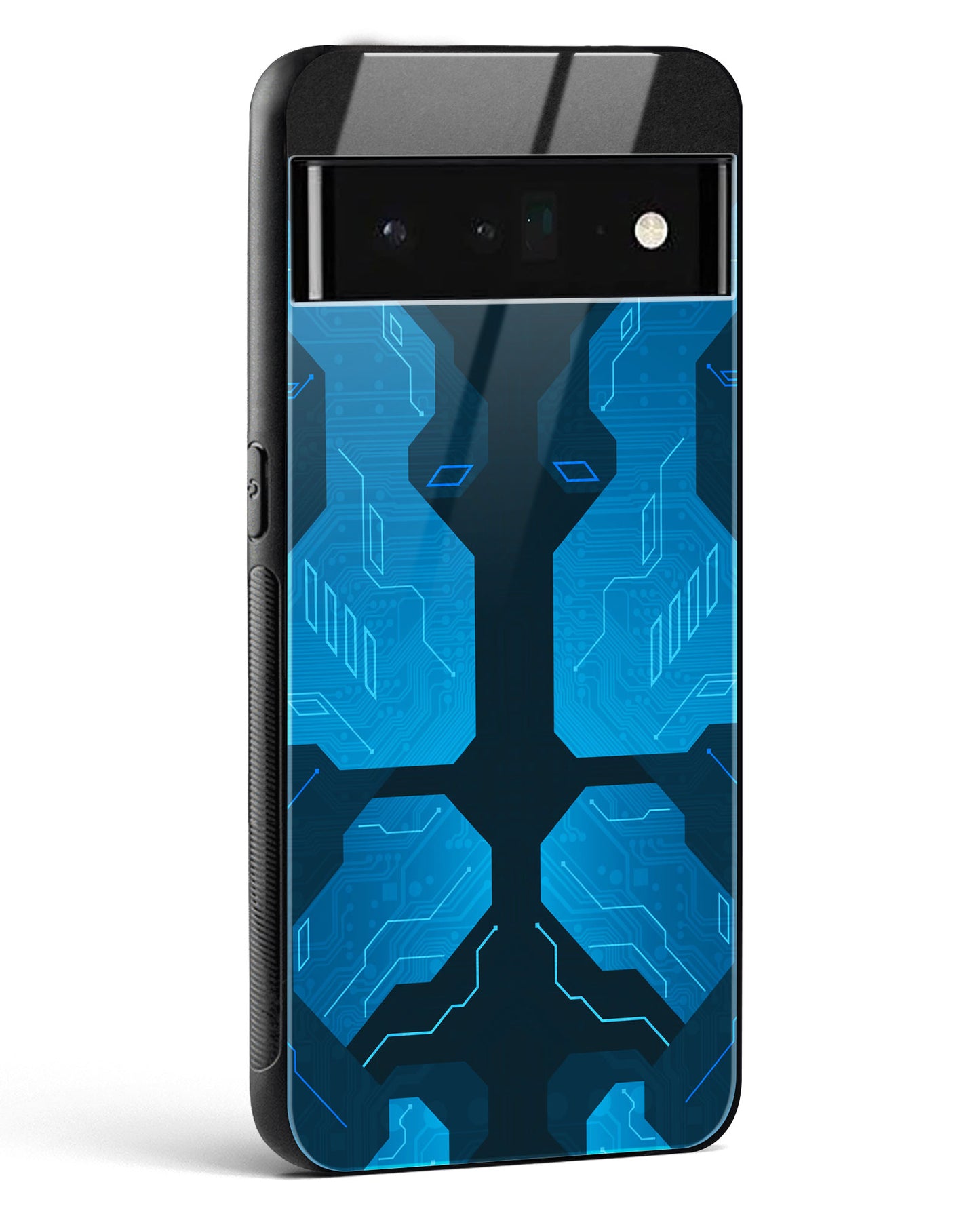 Cobalt Cascade - Google Pixel 6 Pro 5G Glass Gripper Case