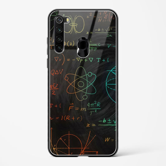 Physics Inky Black - Redmi Note 8 Glass Gripper Case