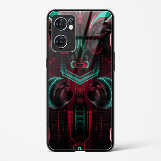 cyber bull - Oppo Reno 7 5G Glass Gripper Case