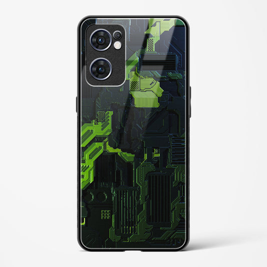 Shadowed Jade - Oppo Reno 7 5G Glass Gripper Case