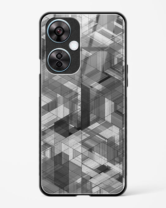 Black Diamond Grid - OnePlus Nord CE 3 Glass Gripper Case