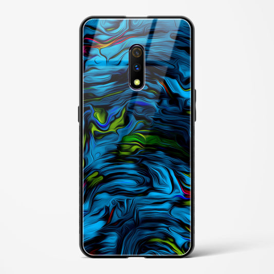 Aquatic Blue - Oppo K3 Glass Gripper Case