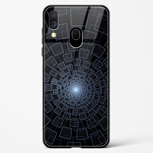 Cyber Tunnel - Samsung Galaxy A40 Glass Gripper Case