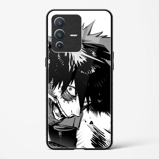 Ashen Intruder - Vivo V23 Pro Glass Gripper Case