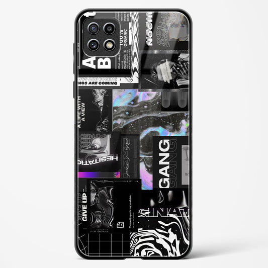 Anxiety Being - Samsung Galaxy F42 5G Glass Gripper Case