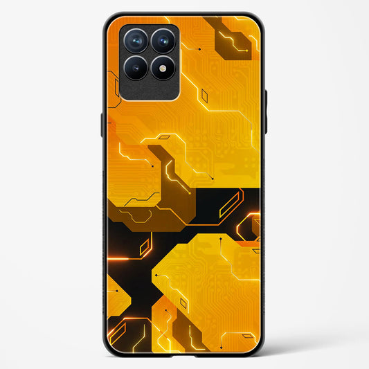 Solar Flare - Realme 8i Glass Gripper Case