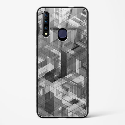 Black Diamond Grid - Vivo Z1 Pro Glass Gripper Case