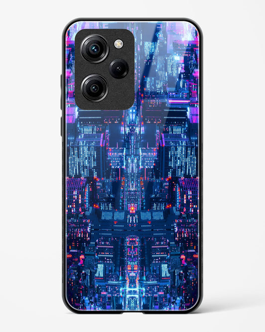 City Glitch - POCO X5 Pro 5G Glass Gripper Case