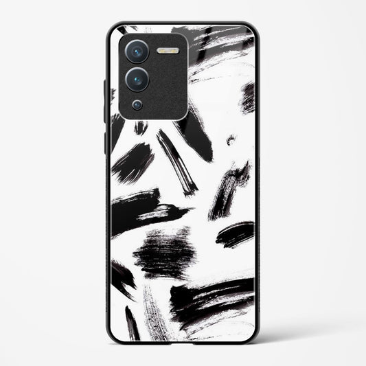 Ink Marks - Vivo V25 Pro Glass Gripper Case