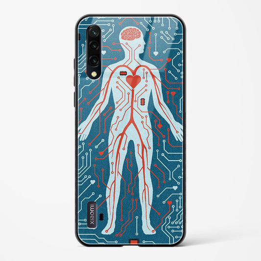 Cyber Med - Mi A3 Glass Gripper Case