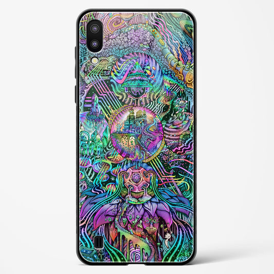 Trippy Galaxy  - Samsung Galaxy M10 Glass Gripper Case