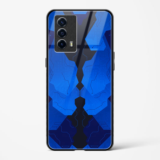 Blue Blitz - Vivo iQOO Z5 Glass Gripper Case