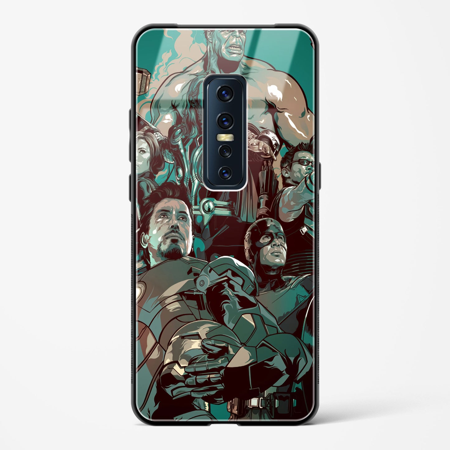 Unity Champions - Vivo V17 Pro Glass Gripper Case