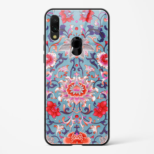 Vintage Blue - Redmi Note 7 Pro Glass Gripper Case