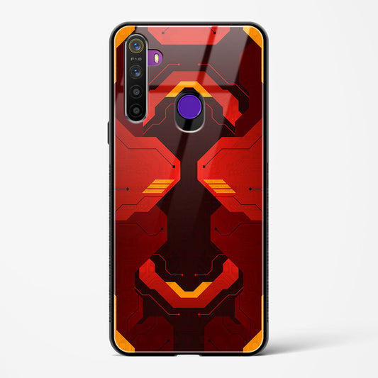 Flame Fusion - Realme 5s Glass Gripper Case