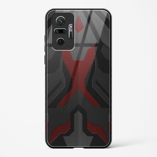 Ruby Rampage - Redmi Note 10 Pro Max Glass Gripper Case