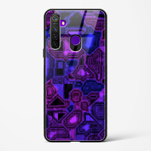 Twilight Fusion - Realme 5 Pro Glass Gripper Case