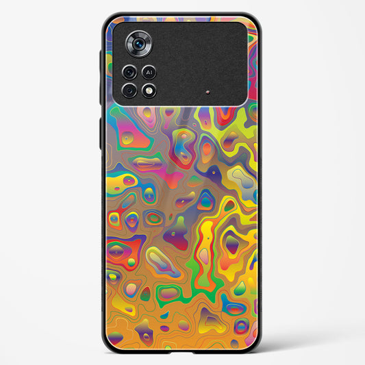 Contour Map - POCO X4 Pro 5G Glass Gripper Case