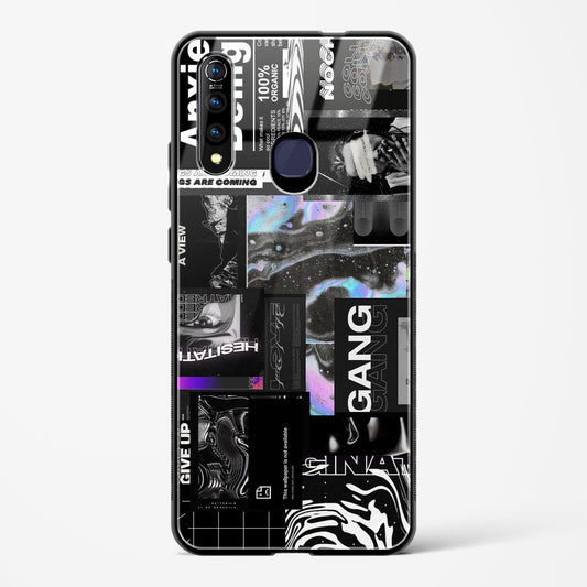 anxiety being - Vivo Z1 Pro Glass Gripper Case