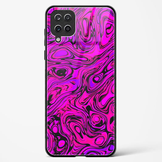 Colourful Liquid Vector - Samsung Galaxy A42 Glass Gripper Case