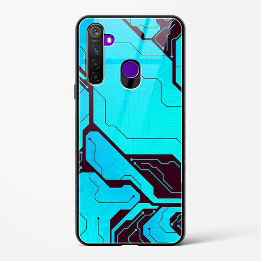 Oceanic Odyssey - Realme 5 Pro Glass Gripper Case