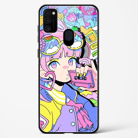 Art Station - Samsung Galaxy M30S Glass Gripper Case