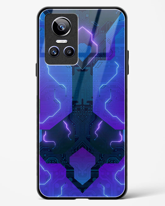 Electric Blueburst - Realme GT Neo 3 Glass Gripper Case