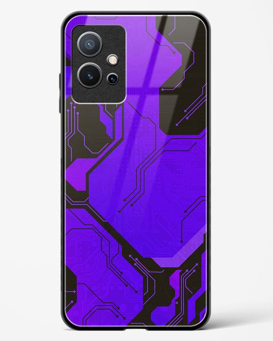 Purple Pulse - Vivo iQOO Z6 5G Glass Gripper Case