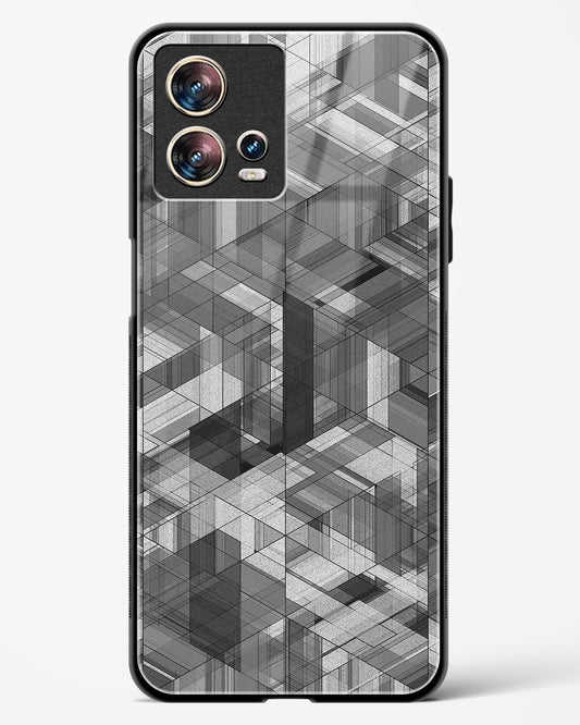 Black-Diamond-Grid-Motorola-Edge-30-Fusion-Glass-Case