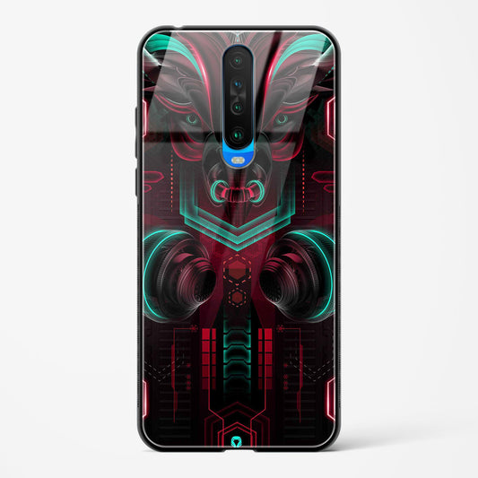 cyber bull - POCO X2 Glass Gripper Case