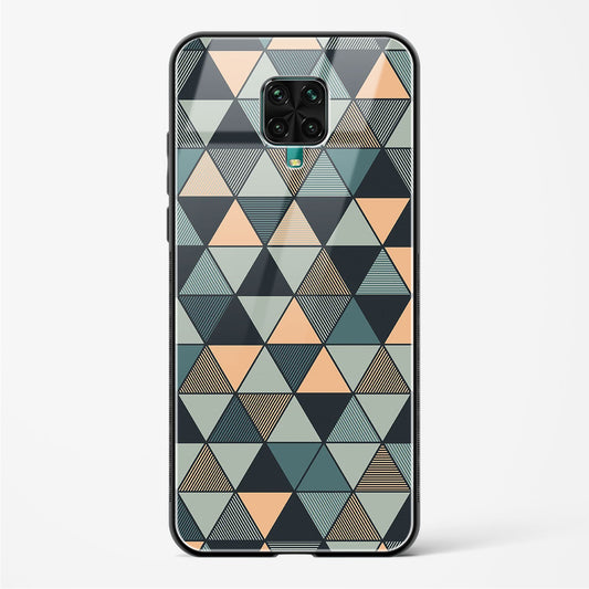 Triangle Mosaic - POCO M2 Pro Glass Gripper Case