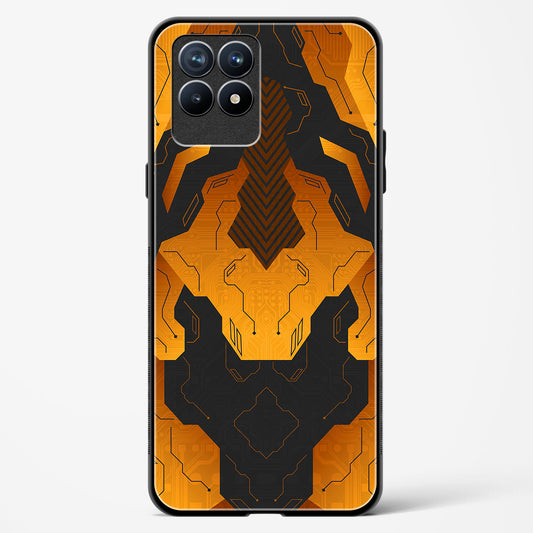 Gilded Edge - Realme 8i Glass Gripper Case