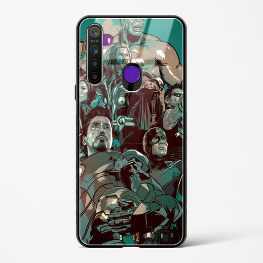 Unity Champions - Realme 5 Glass Gripper Case