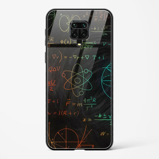 Physics Inky Black - Redmi Note 9 Pro Glass Gripper Case