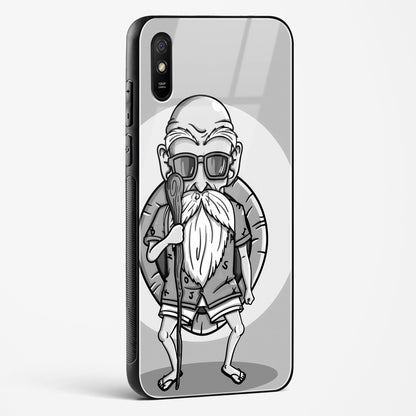 Turtle Hermit Redmi 9A Glass Case