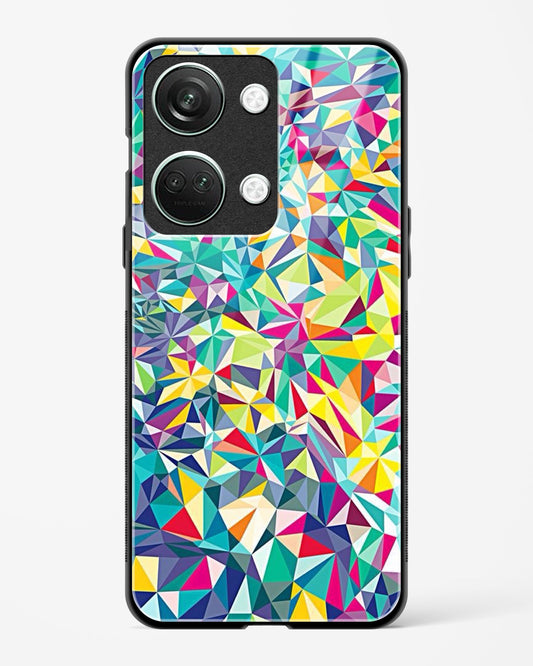 colorful geometric abstract - OnePlus Nord 3 Glass Gripper Case