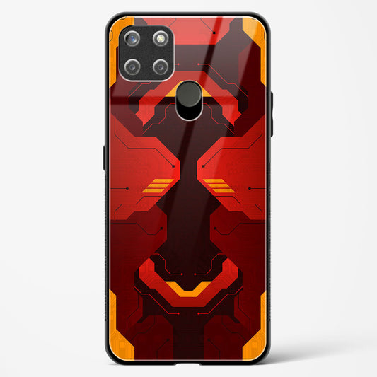 Flame Fusion - Realme C25Y Glass Gripper Case