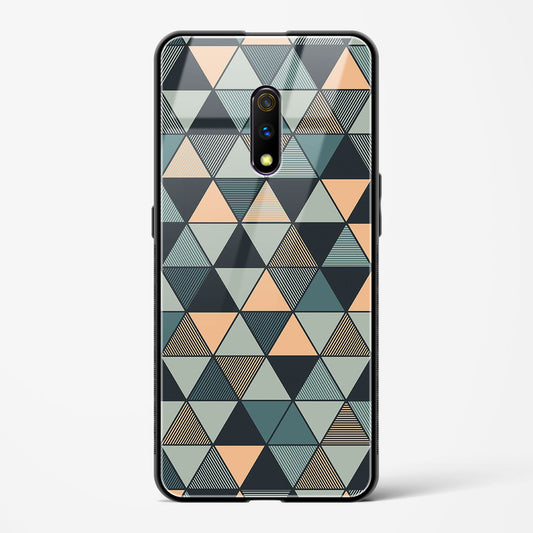 Triangle Mosaic - Oppo K3 Glass Gripper Case