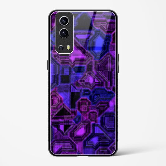 Twilight Fusion - Vivo iQOO Z3 Glass Gripper Case